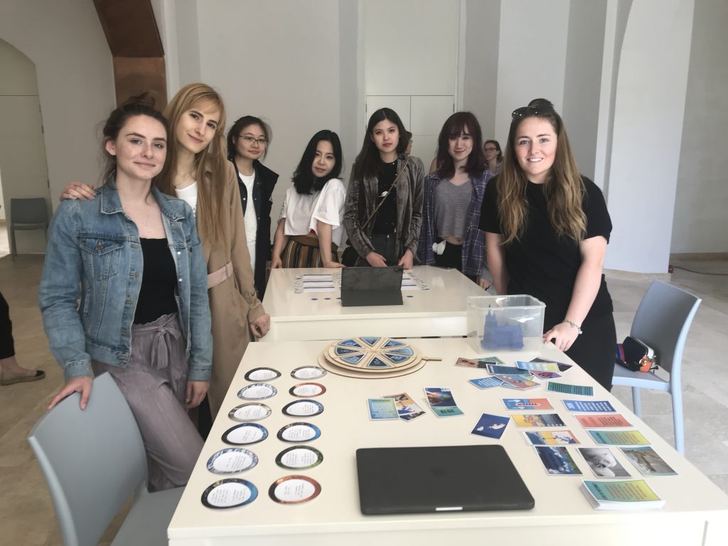 Futurising in the Museum, a collaboration between year 2 BA Design for Branded Spaces students and MUZA, Malta's Museum of Contemporary Arts - BA (Hons) Design for Branded Spaces